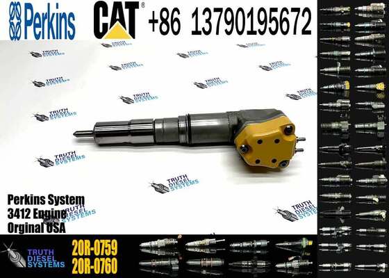 C3126 Common Rail Diesel Engine Injection Valves 20R-0759 Injection Valves Injector 20R-0759 for Ca-terpillar C3126