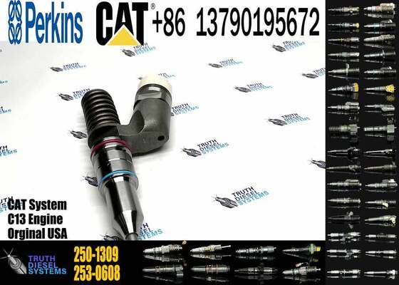 Genuine Brand New for C-aterpillar C13 Fuel Injector 250-1309 249-0705 10R-3147 10R-2977 10R-1305 Construction Machinery Parts