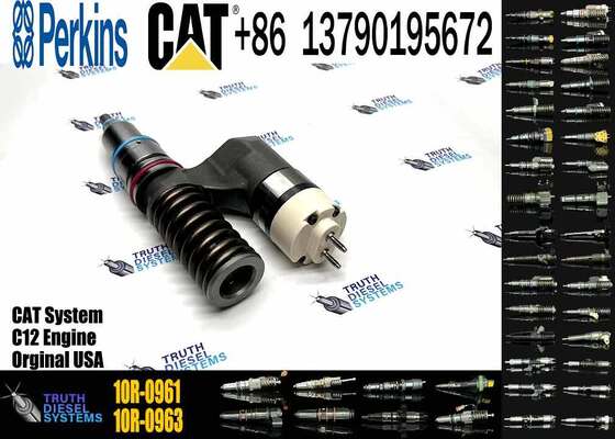 New Condition C12 Engine Diesel Fuel Injector 10R-0961 212-3469 203-3464 317-5279 350-7555 for Excavator Parts