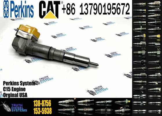 New Diesel Engine Fuel Injector 138-8754 0R-8624 153-5938 20R-4148 for Engine Industrial 138-8756 3412E