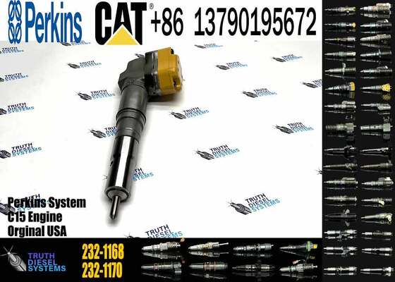 Diesel Fuel Injector 153-5938 232-1168 156-3895 204-2467 232-1167 173-4059 for Cater-pillar CAT Engine 3412E 3412 Tractor