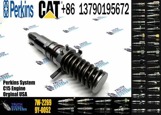 New Diesel Engine Injector 7W-2269 7C-4174 7E-3384 7C-9577 7E-8836 7E-3382 7C-4184 for Cater-pillar C3512A Common Rail Steel