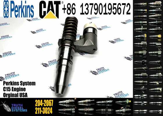 Excavator Parts 3512B Diesel Engine New Fuel Injector 204-2067 229-1631 245-8272 246-1854 250-1311 for Excavator