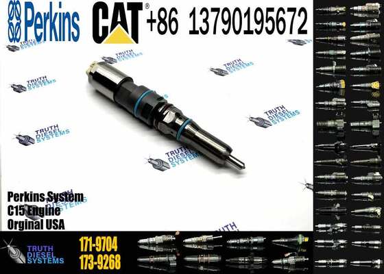 New Fuel Injector 171-9704 1719704 20R-5075 3861809 386-1809 382-0709 4563493 456-3493