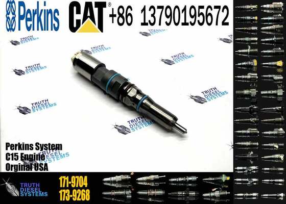 New Fuel Injector 171-9704 1719704 20R-5075 3861809 386-1809 382-0709 4563493 456-3493