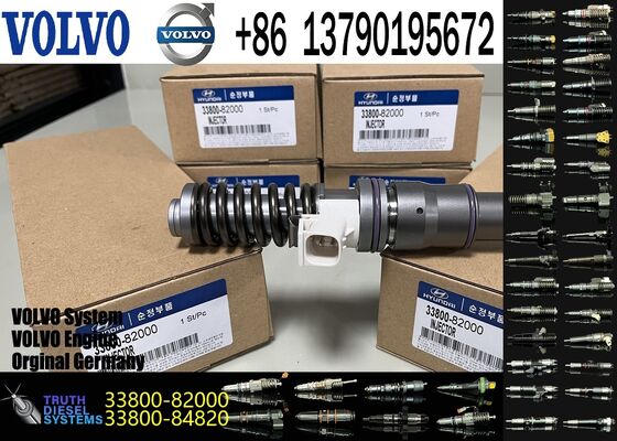 Качество High Quality Diesel Fuel Injector 33800-84830 33800-82000 33800-84400 33800-84700 for Hyundai D6CD D6CF D6CL Diesel Engine фабрика